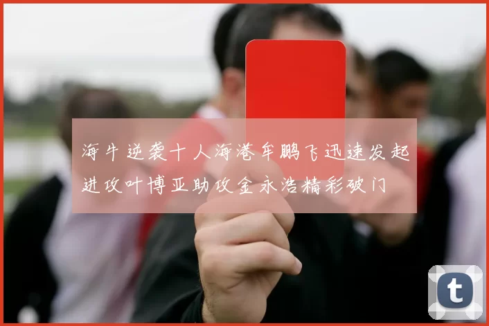 海牛逆袭十人海港牟鹏飞迅速发起进攻叶博亚助攻金永浩精彩破门